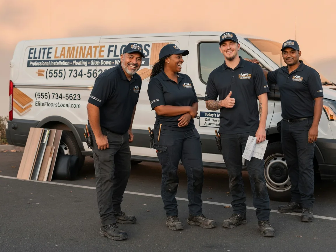 Laminate flooring installation company in Moline, MI